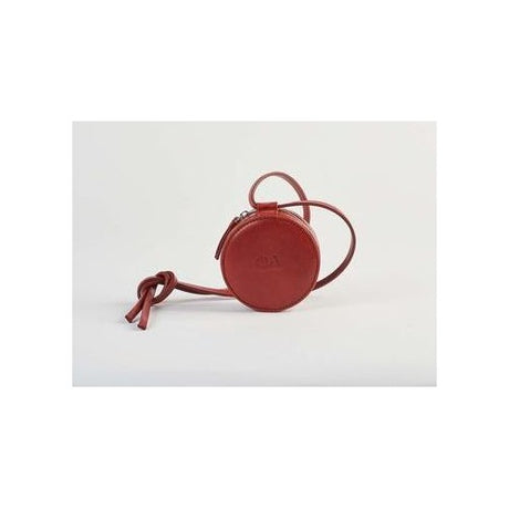 Bolso tubular mini guinda oa well-made 1