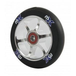 Rueda 110mm mx cromo/negro micro 1