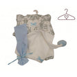 Ropita para muñecas conjunto ositos azul rn-38 llorens 1