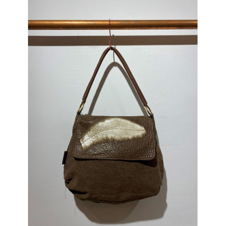 Bolso marron clara/rita flap oc&co 1