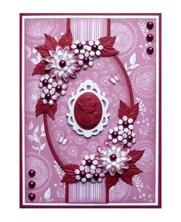 Set Punch Camafeo Vintage lady mediano 2