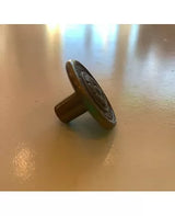 Pomo Bronce Circulo Flor 2