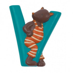 Letra de resina v moulin roty 1