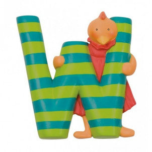 Letra de resina w moulin roty 1