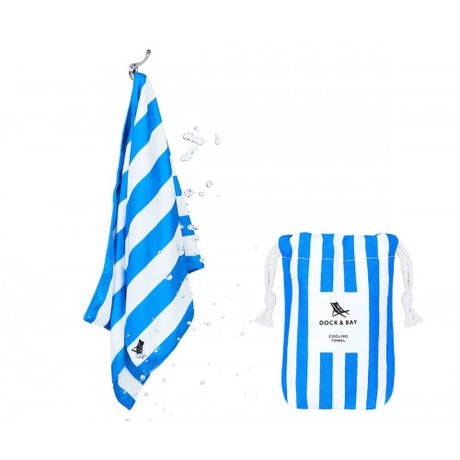 Toalla dock & bay cooling azul 1