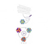 Colorea mandalas rosetones djeco 2