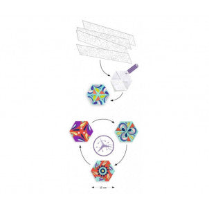 Colorea mandalas rosetones djeco 2