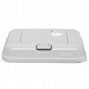 Porta toallitas gris cisne funky box 1