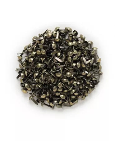 Brads 20ud Redondos 5mm Oro antiguo 1