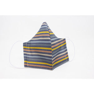 Mascarilla junior rayas azul&mostaza btbox 1