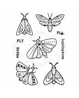 SELLO WOODWARE CLEAR SINGLES Moths 1