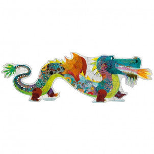 Puzzle gigante el dragon leon 58 pzas djeco 2