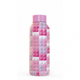 Botella termo inox quokka 510ml pink bricks 1