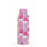 Botella termo inox quokka 510ml pink bricks 1
