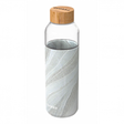 Botella cristal con funda quokka 660ml white stone 1