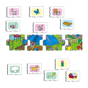 Puzzle aprendiendo ingles montaña larsen 2