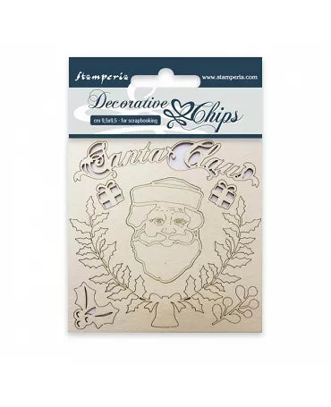 CHIPS 9.5x9.5 Santa Claus 1