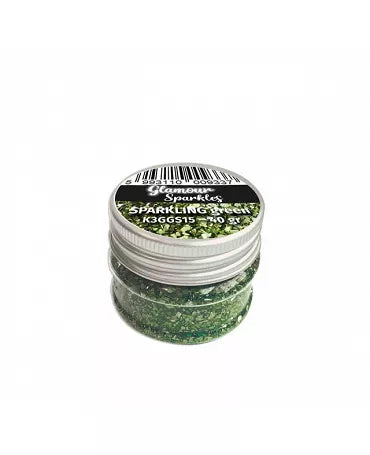 CRISTALES Glamour Sparkles Stamperia VERDE 1