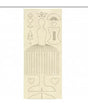 SILUETAS DE MADERA 12.5X30cm Princess Maniqui 1