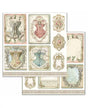 PAPEL SCRAP 30.5X30.5 PRINCESS CORSETS 1