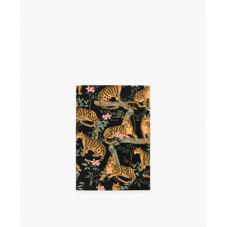 Cuaderno a5 black lazy jungle wouf 1