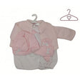 Ropita para muñecas conjunto motitas rosa rn-43 llorens 1