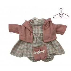 Ropita para muñecas pata de gallo v-38 llorens 1
