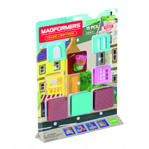 Pack casa con luz 15p magformers 1