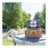 Cesta de picnic trianon vert 2 pax jardins comtesse 2