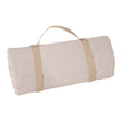 Mantel de picnic 140x280 beige puntos blancos jardins comtesse 1