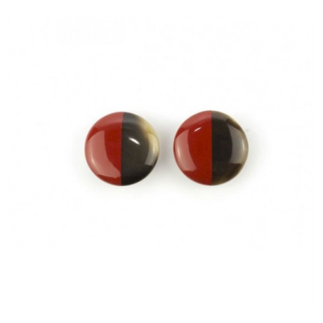 Pendiente red lacquer l´indochineur 1