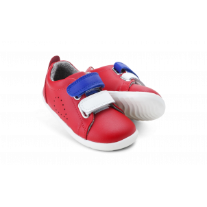 Deportiva casual grass court switch red step up bobux 1