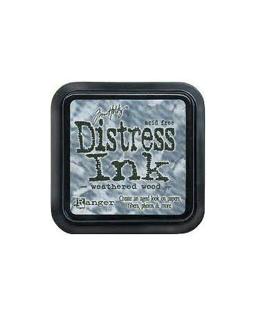 TINTA DISTRESS INK PAD Weathered Wood 1