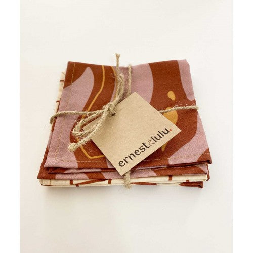 3 pañuelos tissu jeanne & bernad ernest & lulu 2