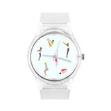 Reloj white 06:47pm may28th 1