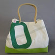 Bolso grand navy citron les toiles du large 1