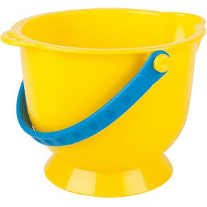 Cubo amarillo playa hape 1