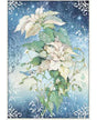 Papel arroz A3 Winter Tales Poinsettia blanco 1
