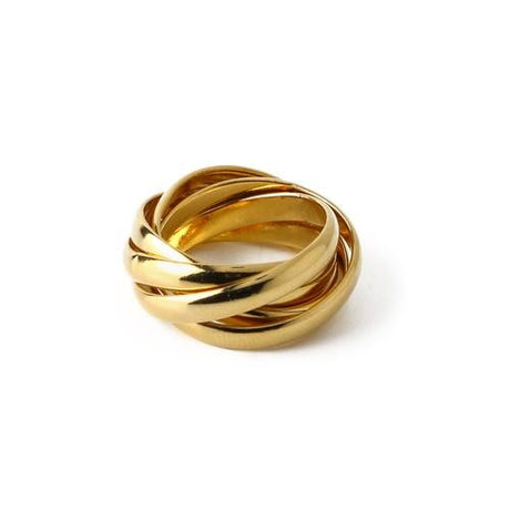 Anillo orelia s/m russian pale gold 1