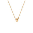 Colgante inicial s pale gold orelia 1