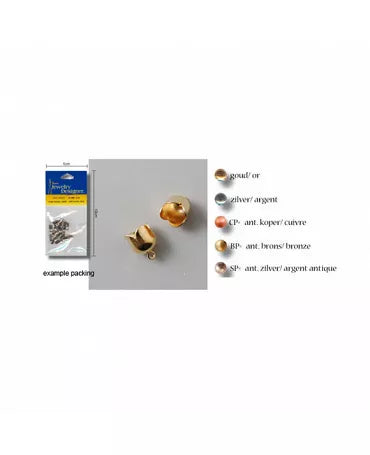 Enganche para tassel color oro 4 ud 1