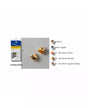 Enganche para tassel color oro 4 ud 1