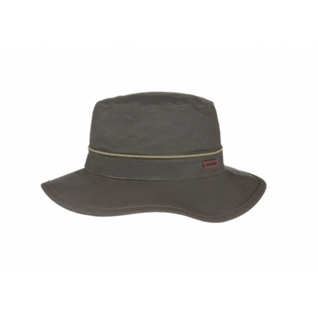 Sombrero bucket outdoor verde oliva oscuro stetson 1