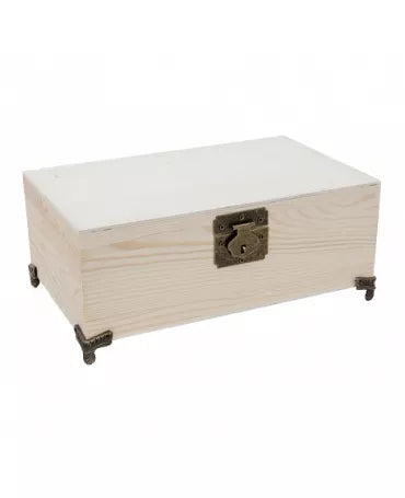 Madera CAJA Joyero con Espejo 1