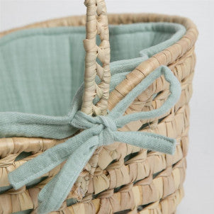Capazo mimbre bobble verde barrutoys 2