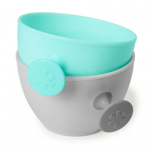 Bol facil sujecion gris/azul skip hop 2