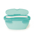 Bol y cuchara de viaje azul pastel skip hop 1