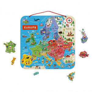 Mapa de europa magnetico janod 2