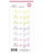 Stickers Its a Girl Doodles (3149) 1