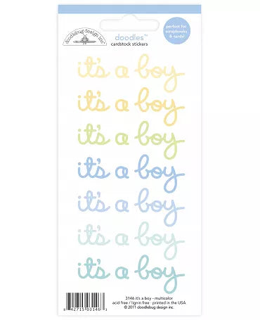 Stickers Its a Boy Doodles (3146) 1